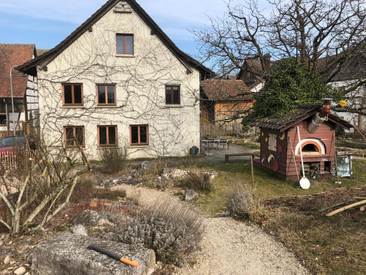 Ferienhaus Mit Naturgarten Dachsen المظهر الخارجي الصورة